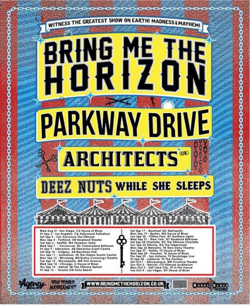 Bring Me The Horizon North American Headliner Tour