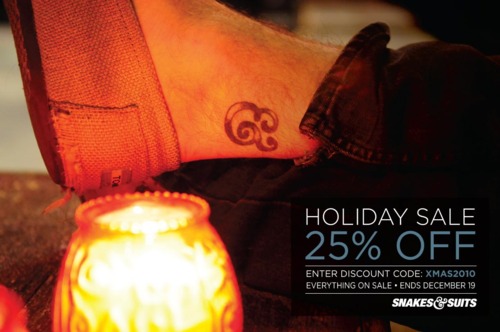 Snakes & Suits Holiday Sale