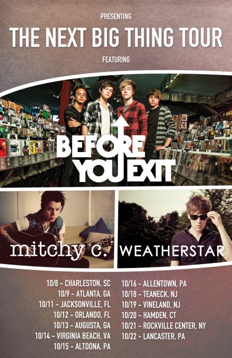 The Next Big Thing Tour Dates