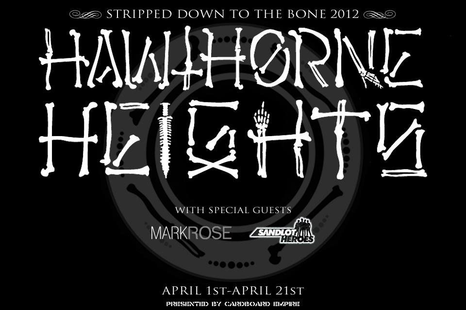 Hawthorne Heights to tour in April