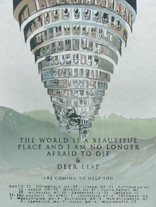 The World Is A Beautiful Place & I Am No Longer Afraid To Die to tour with Dear Leap