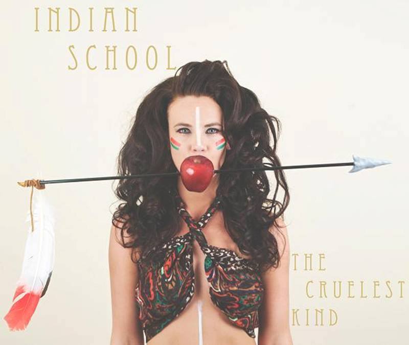 Indian School sign with Animal Style Records