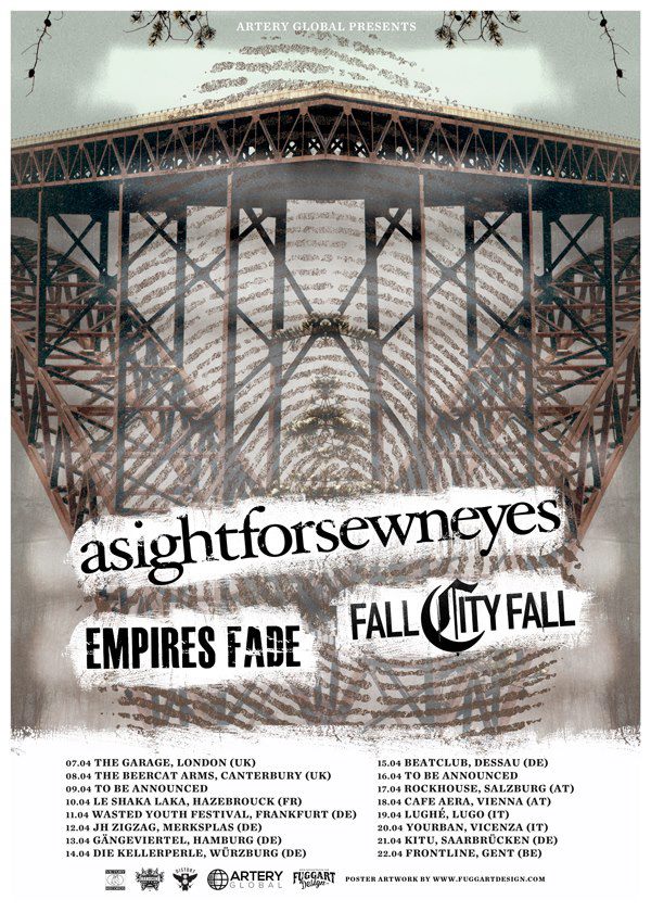 A Sight For Sewn Eyes announce European tour