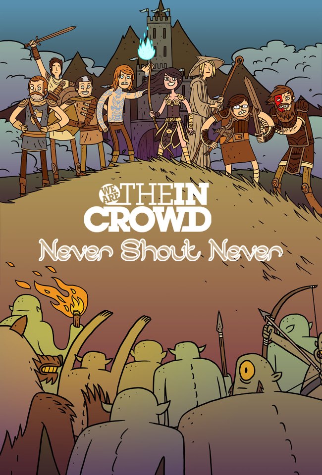 We Are The In Crowd and Never Shout Never European tour dates