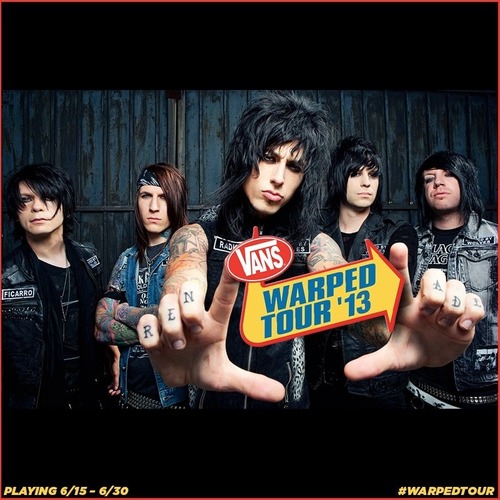Falling In Reverse Playing Warped Tour