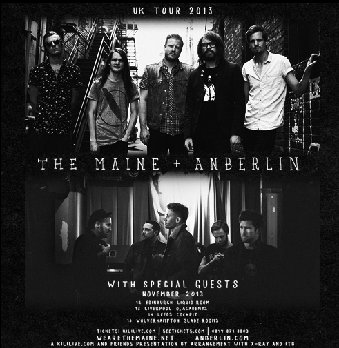 The Maine Announce UK Tour