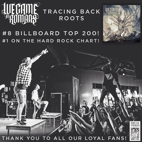 We Came As Romans Debut At #8