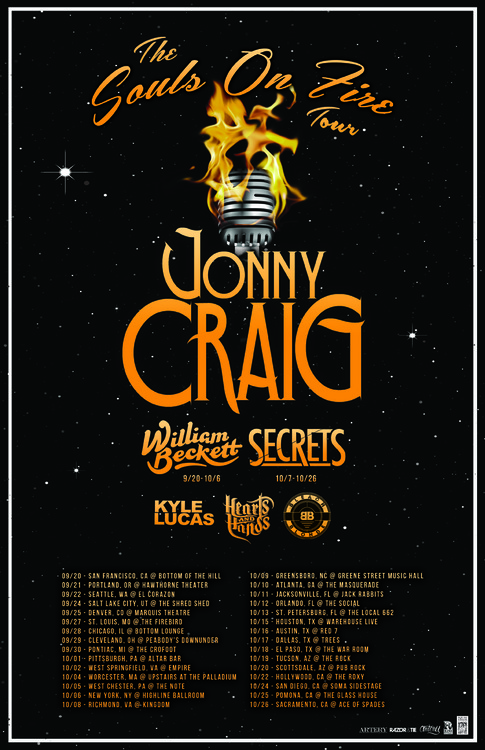 Jonny Craig Announce New Tour
