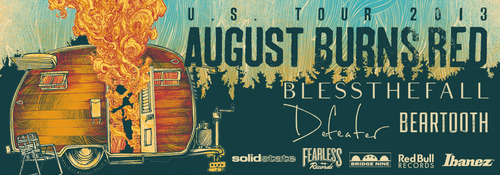 August Burns Red + Blessthefall Announce Fall Tour