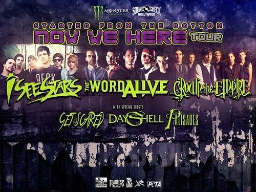 Started From The Bottom Now We Here Tour: I See Stars & The Word Alive