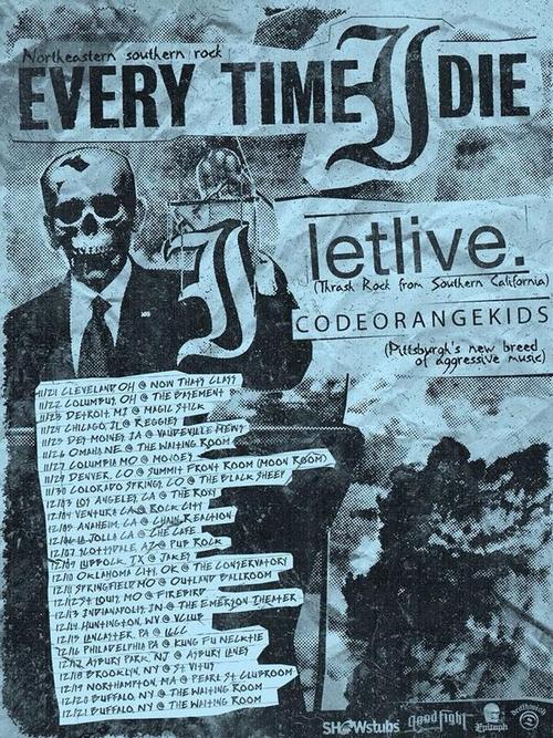Every Time I Die + Letlive. Announce Fall Tour