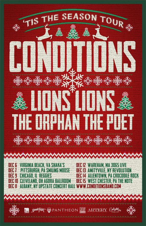 Conditions Announce Holiday Tour
