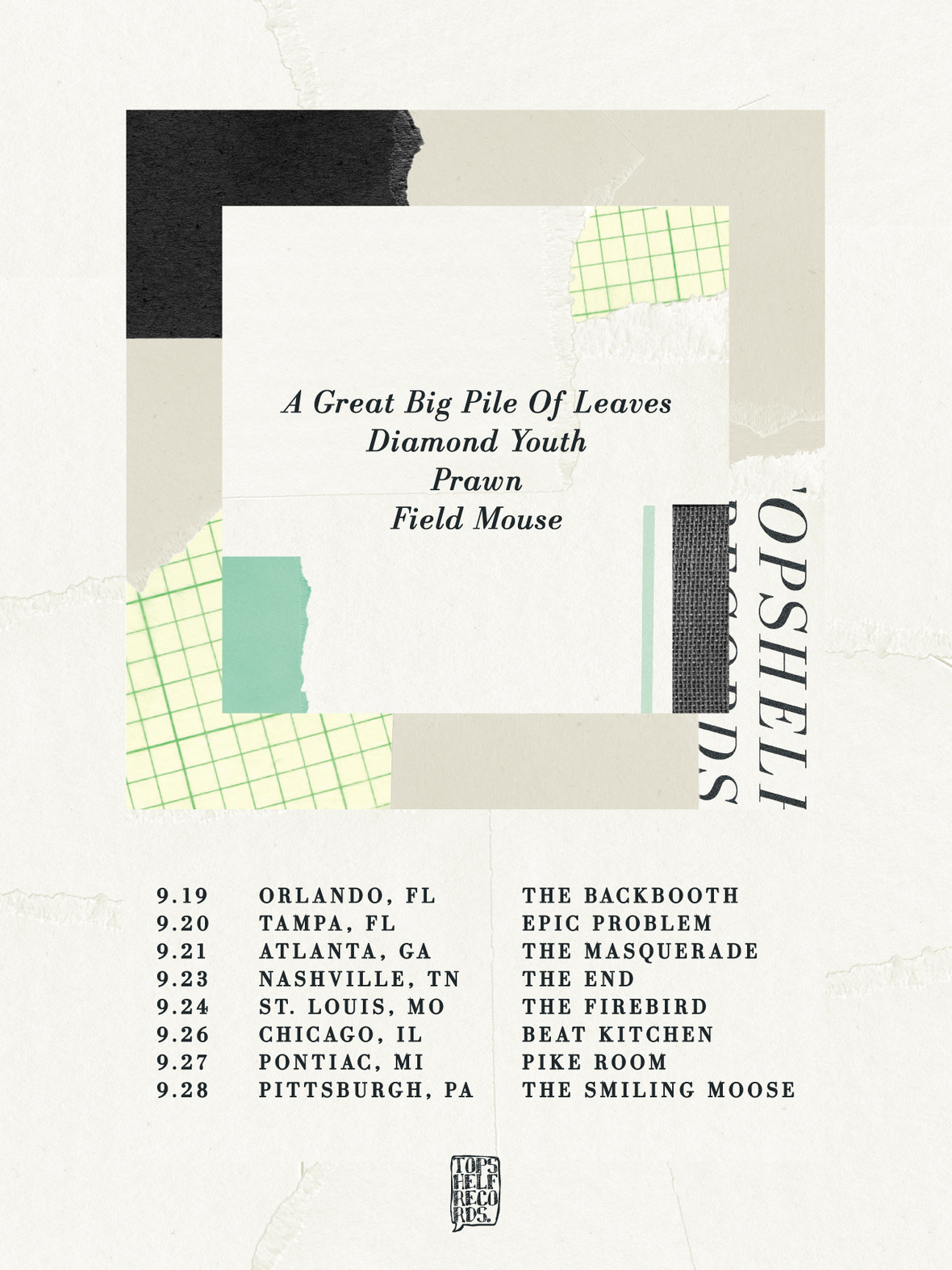 Topshelf Records announce their first-ever tour