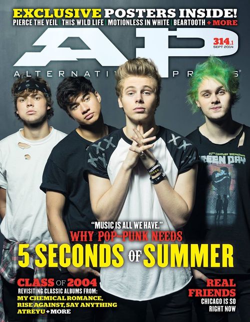 5 Seconds of Summer Cover Alternative Press