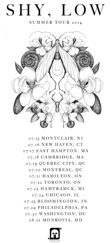 Shy, Low announce summer tour