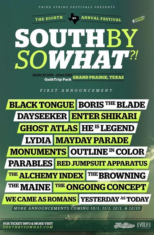 South By So What? Festival Announces First Round of Artists