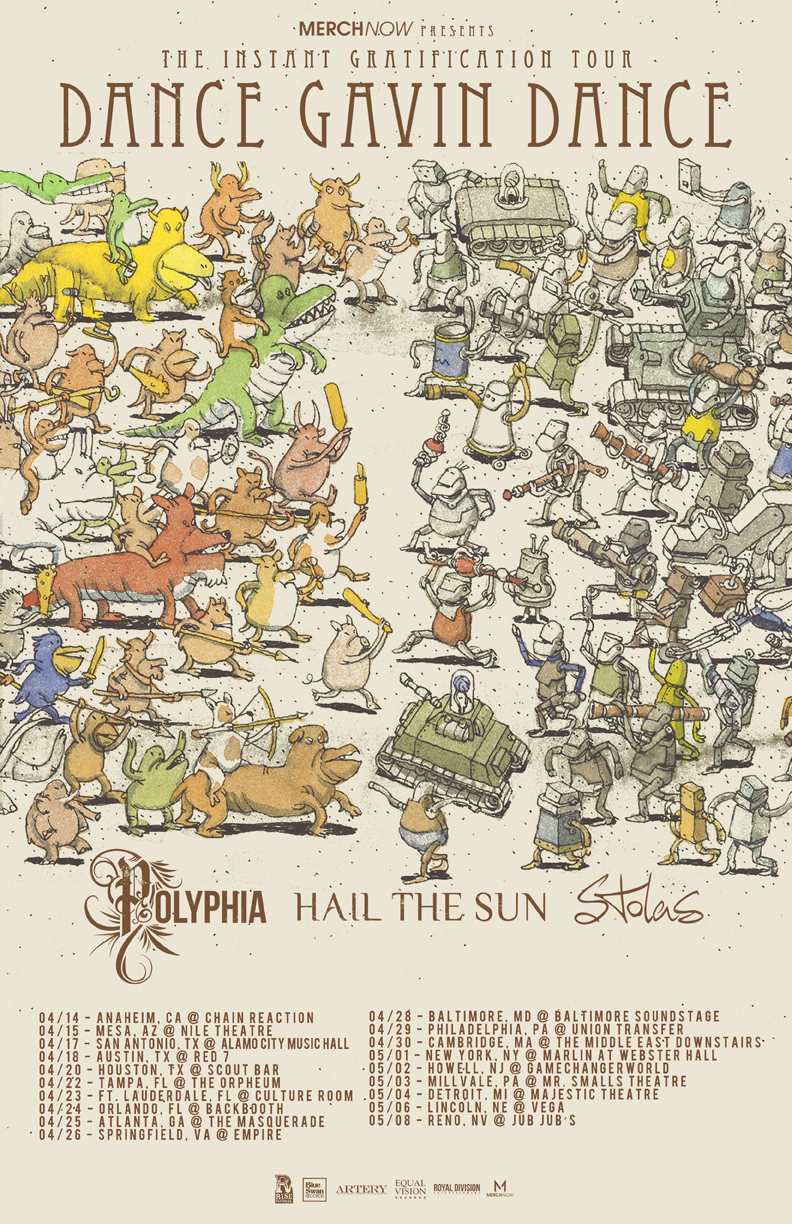 Dance Gavin Dance announce new headlining tour