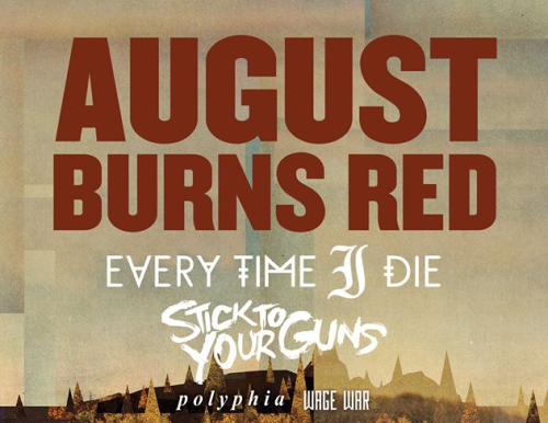 August Burns Red Announce Winter Tour