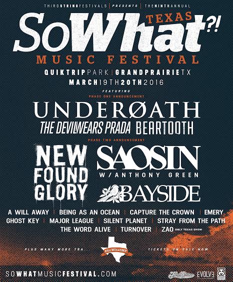 So What?! Festival 2016 Lineup Announced