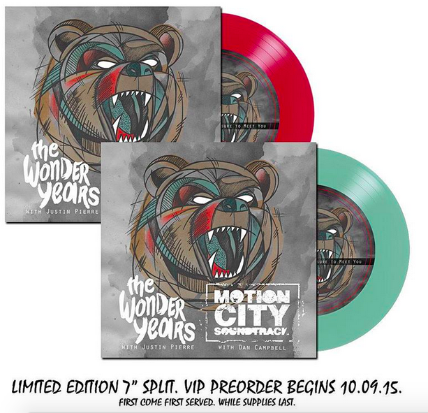The Wonder Years and Motion City Soundtrack Announce Split 7″