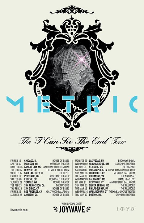 Metric Announce Winter 2016 Tour