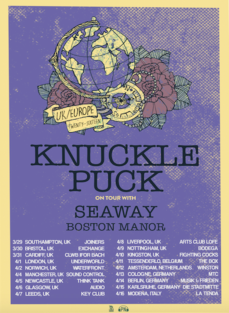 Knuckle Puck Announce 2016 European Headlining Tour