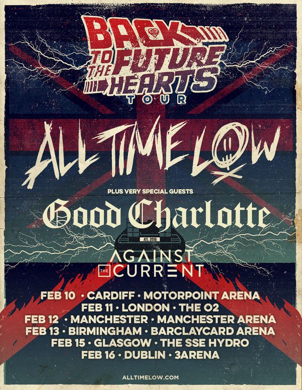 Against The Current Join All Time Low + Good Charlotte UK Tour