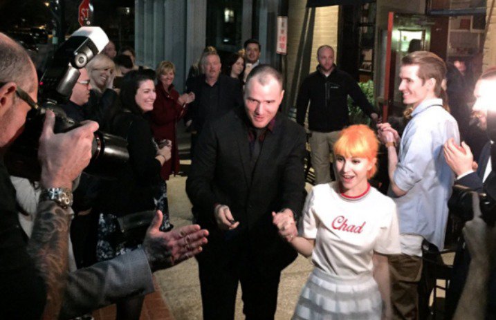 Hayley Williams and Chad Gilbert Marry in Tennessee