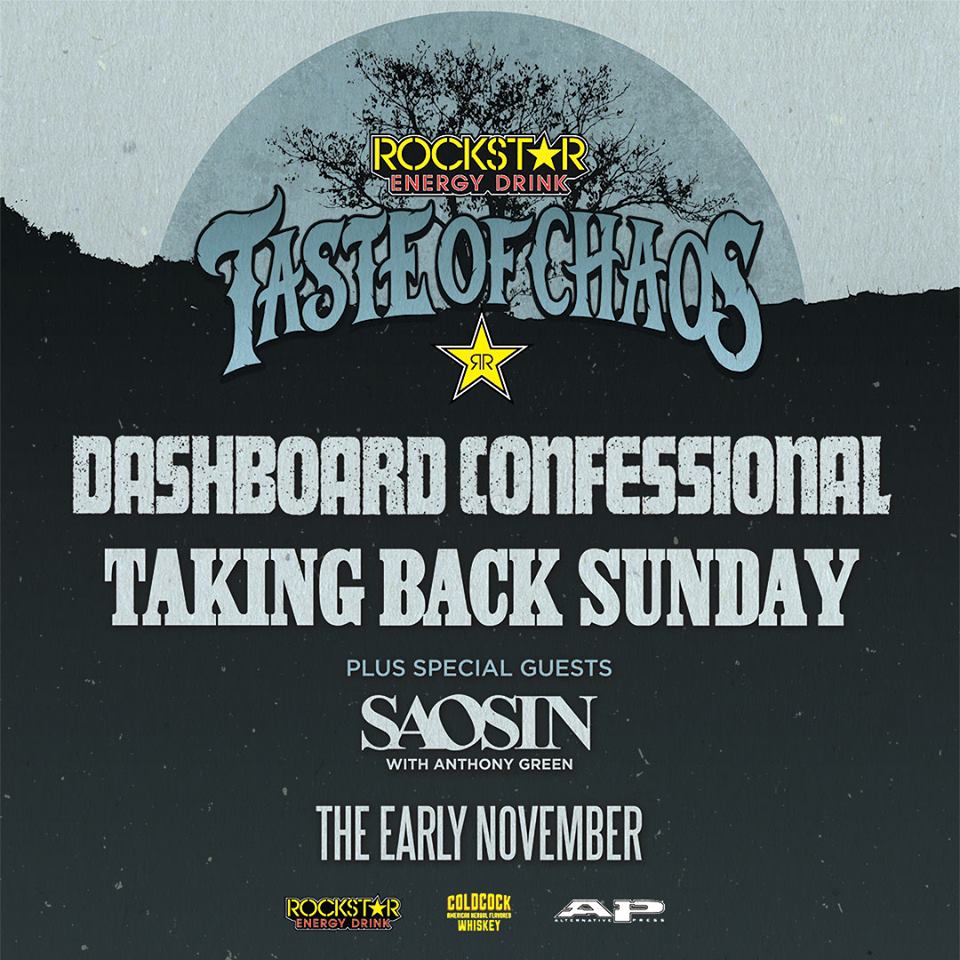 Taste of Chaos Tour Returns, Lineup Announced