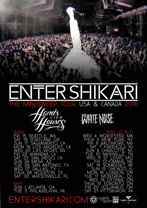 Enter Shikari + Hands Like Houses Announce North American Tour