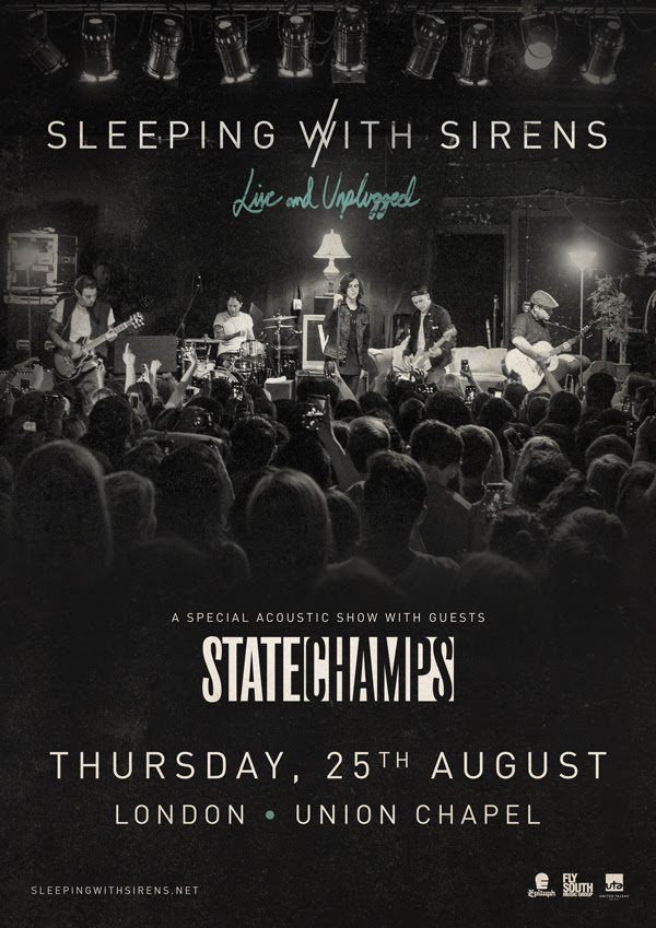 Sleeping With Sirens + State Champs Announce London Acoustic Show