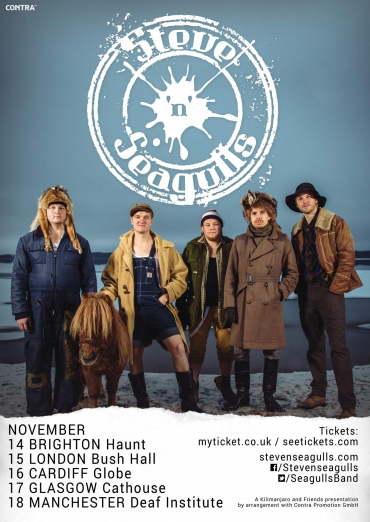 Steve ‘N’ Seagulls announce UK November Tour