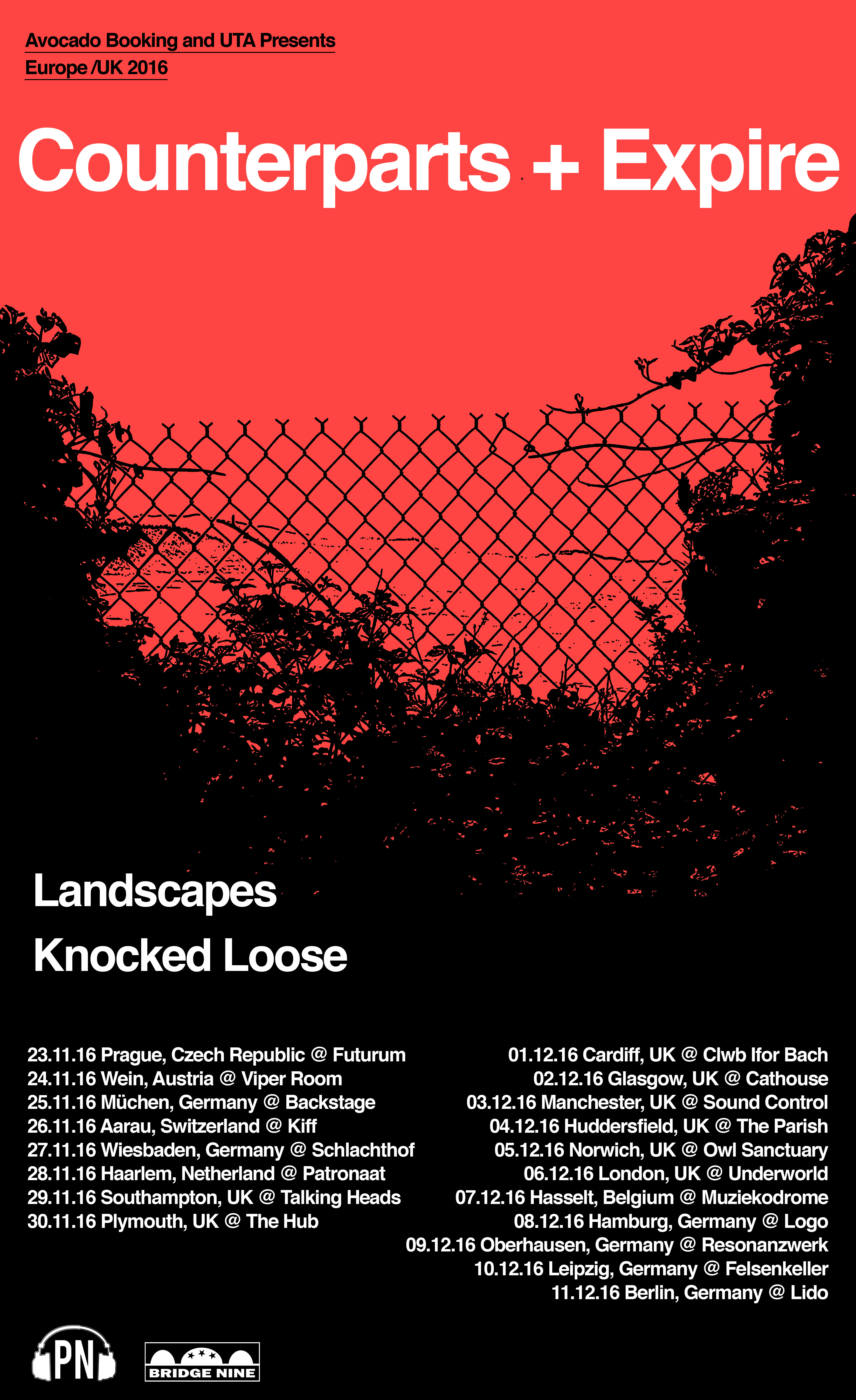 Counterparts announce UK and European tour