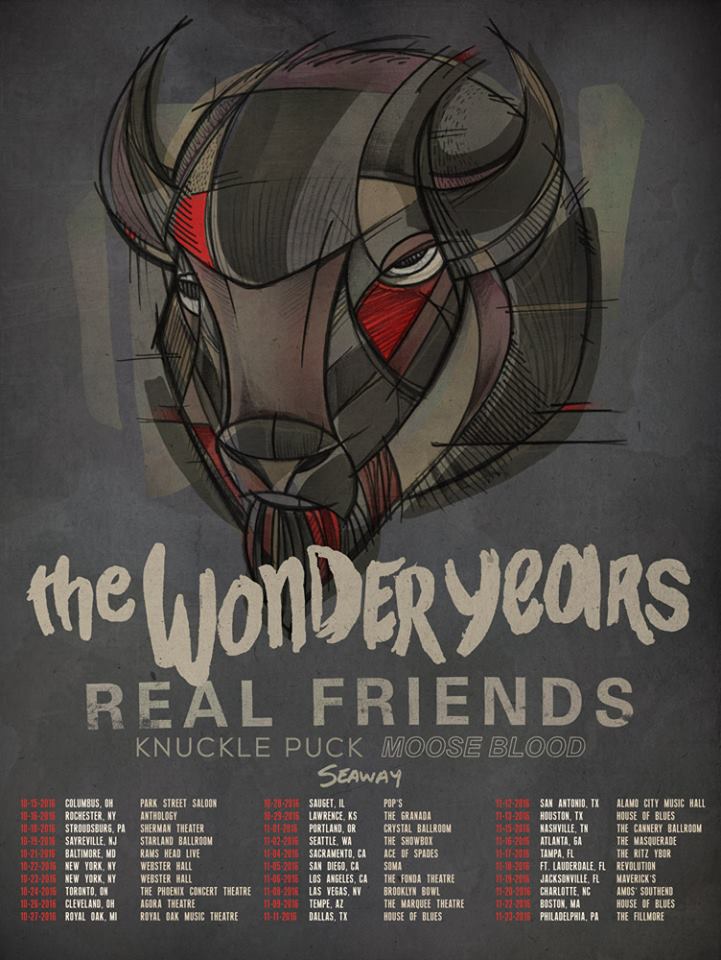 The Wonder Years, Real Friends, Knuckle Puck announce fall North American tour