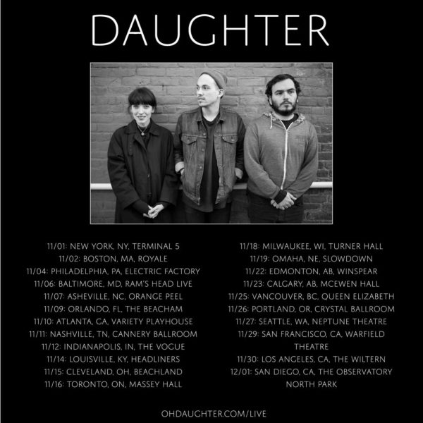Daughter announce North American tour