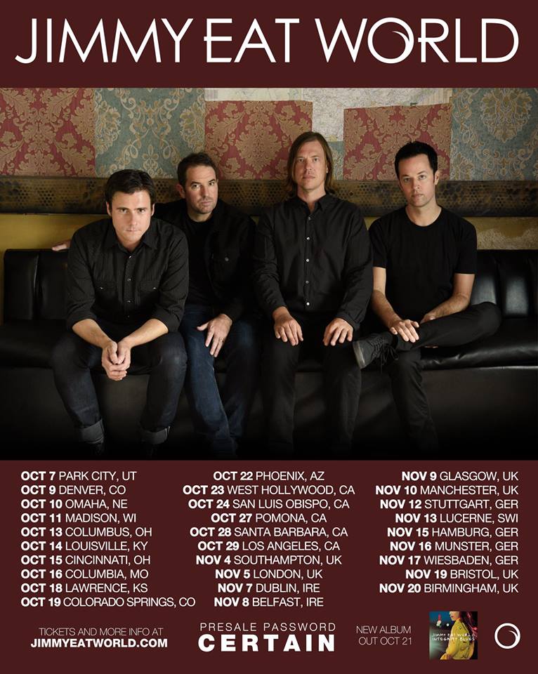 Jimmy Eat World announce tour