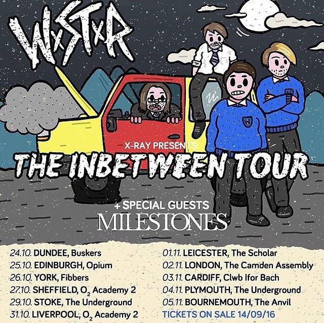 WSTR, Milestones announce fall UK tour