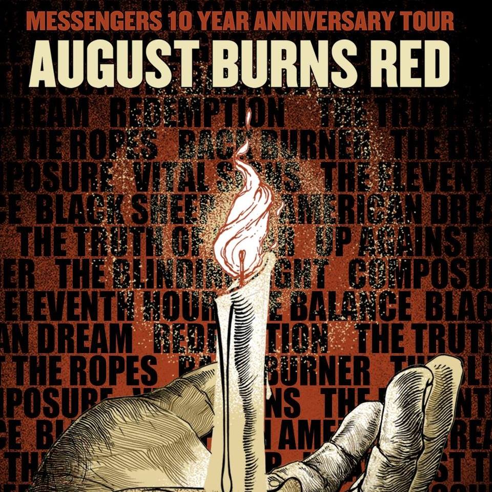 August Burns Red announce ‘Messengers’ ten-year anniversary tour