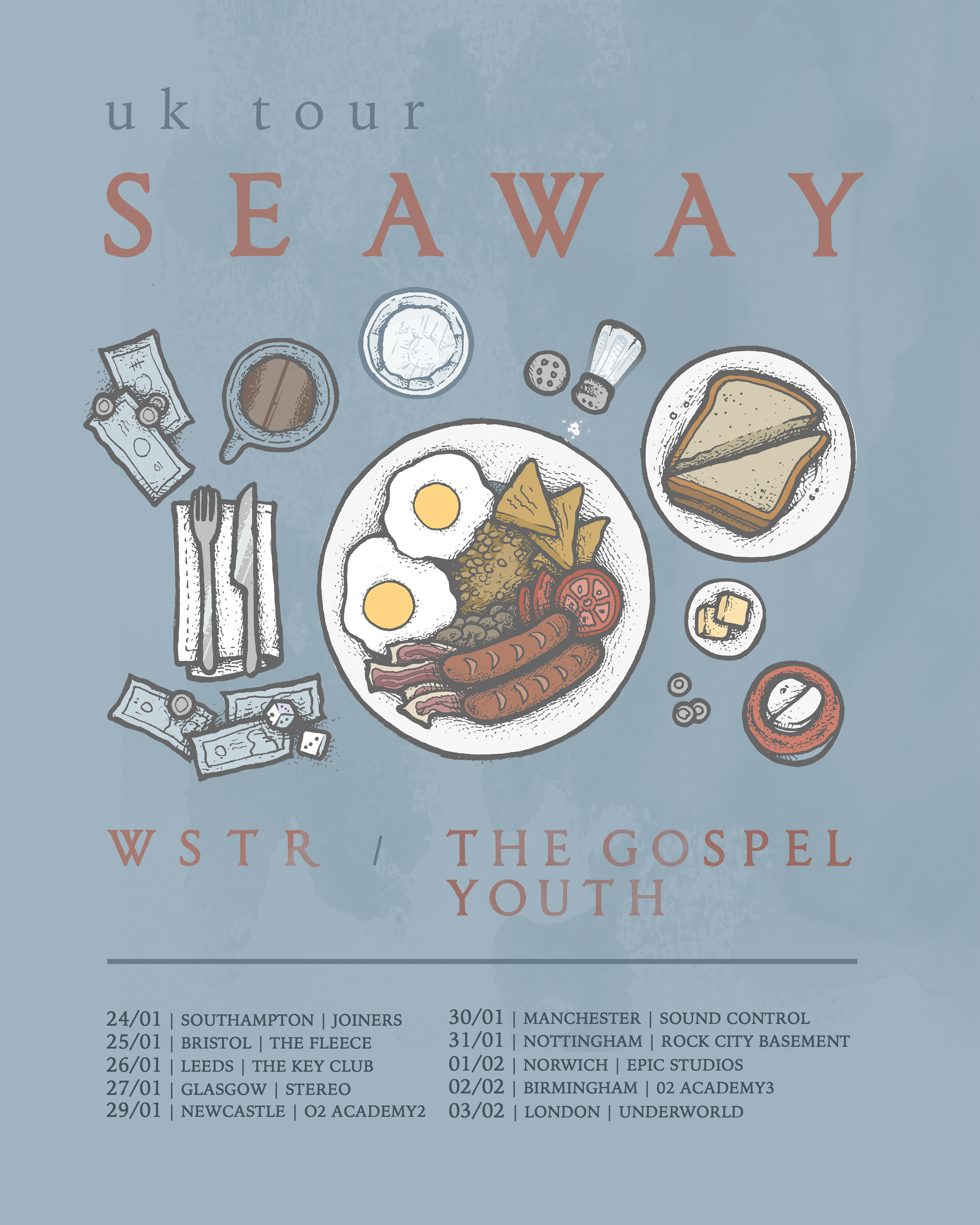 Seaway announce UK headlining tour