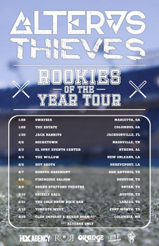 Thieves, Alteras announce co-headlining tour
