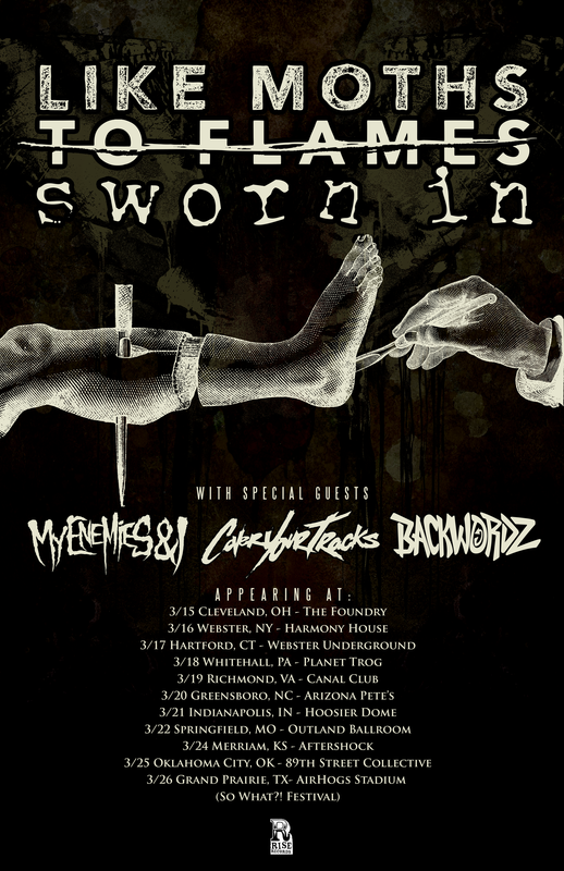 Like Moths To Flames announce March tour