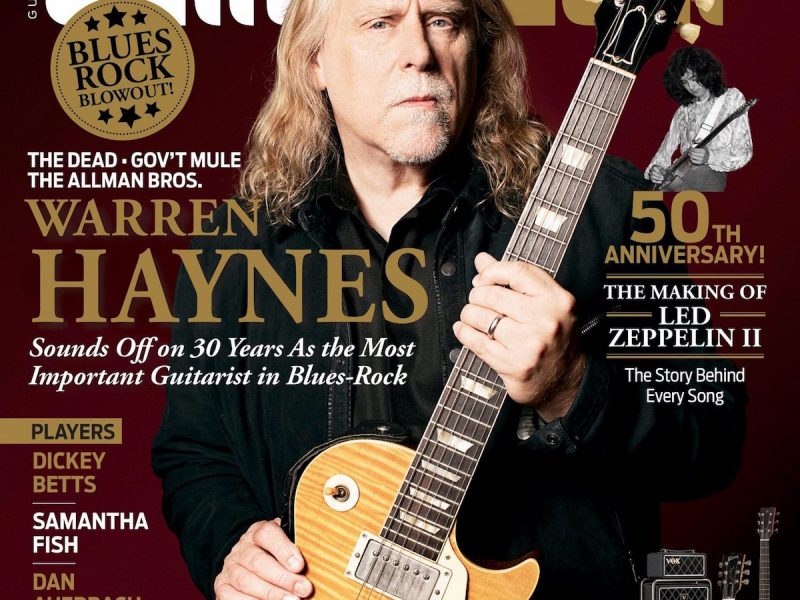 Warren Haynes releases latest cut, Hard Working American’s “Stomp & Holler”, from upcoming live album